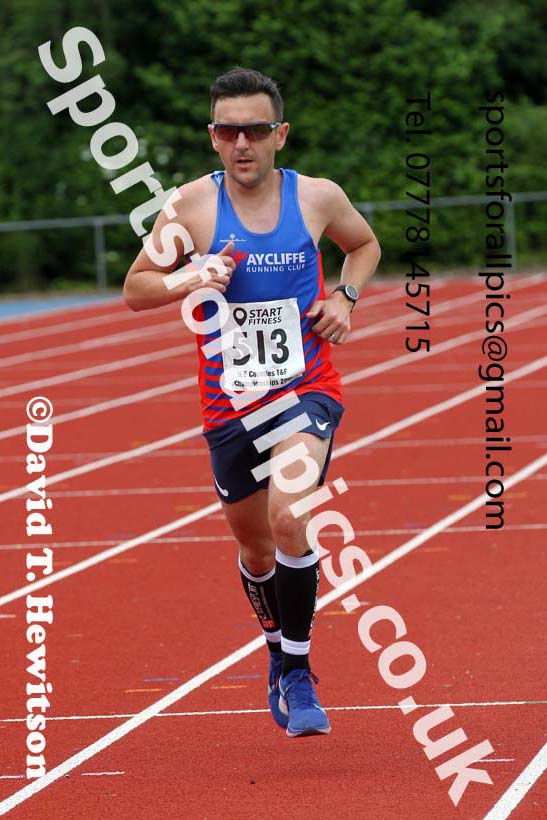 North Eastern 10000 metres, 2021 North Eastern Champs., Shildon. Photo: David T. Hewitson/Sports for All Pics